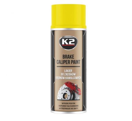 K2 BRAKE CALIPER 400ml Žltý - na brzdové strmene