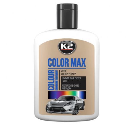 K2 COLOR MAX 200ml Biely - vosk na lak