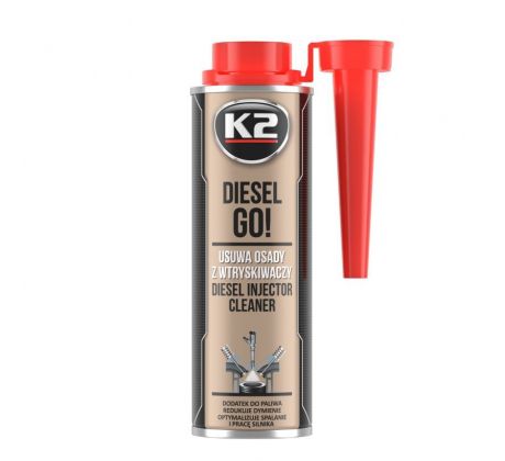 K2 DIESEL GO! - čistič trysiek - 250 ml