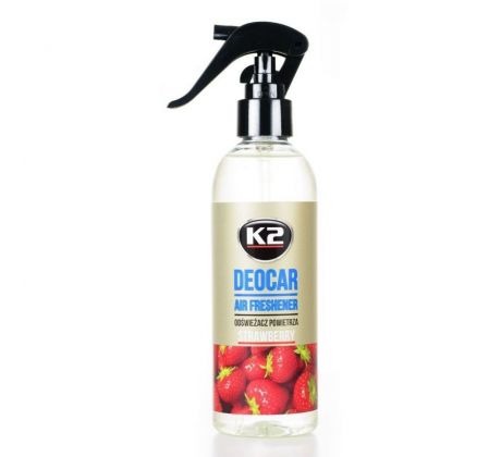 K2 DEOCAR CAYON 250ml Strawberry - osviežovač vzduchu