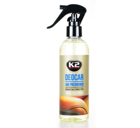 K2 DEOCAR CAYON 250ml Real Leather - osviežovač vzduchu