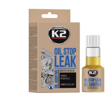 K2 STOP LEAK OIL 50ml - utesňovač motora