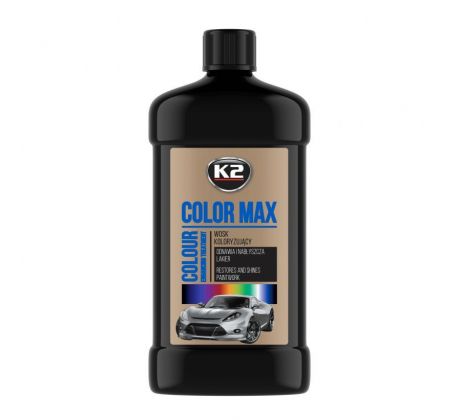 K2 COLOR MAX BLACK 500ml - vosk na lak