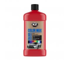 K2 COLOR MAX RED 500ml - vosk na lak