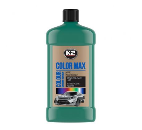 K2 COLOR MAX DARK GREEN 500ml - vosk na lak