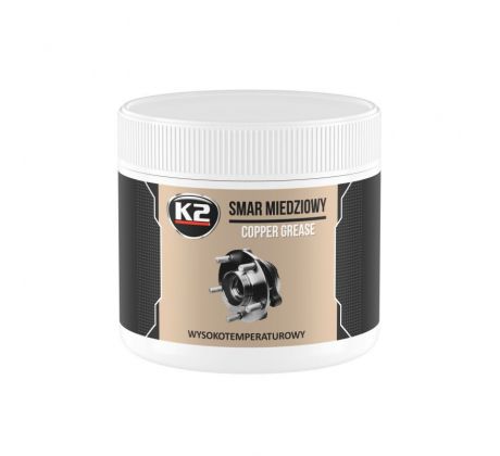 K2 COPPER GREASE 500g +1100°C - medené mazivo