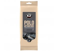 K2 POLO MATT COCKPIT WIPES - Utierky na cockpit a plasty - matné - 24ks