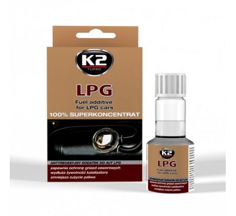 K2 LPG 50ml - chráni ventily a sedlá