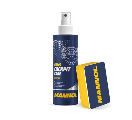 MANNOL 6149 COCKPIT CARE SET VANILLA 250ml - čistič a kondicionér 