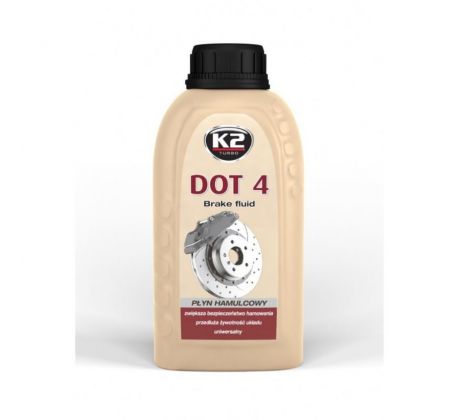 K2 DOT 4 250ml - brzdová kvapalina