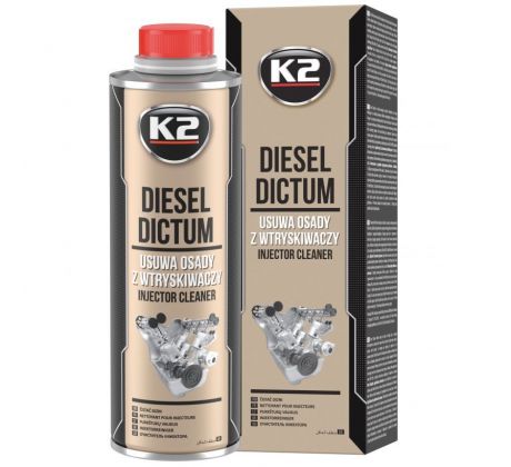 K2 DIESEL DICTUM 500ml - čistič trysiek