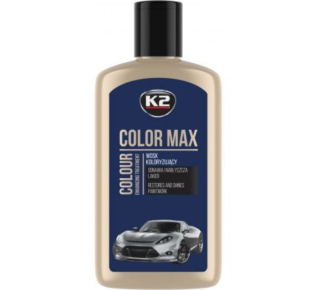 K2 COLOR MAX 250ml Tmavomodrý - vosk na lak