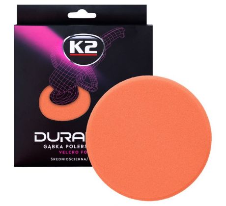 K2 DURAFLEX orange - leštiaca špongia (strednebrúsna)