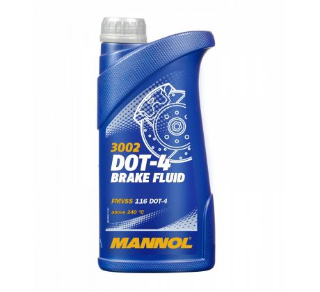 MANNOL 3002 DOT-4 BRAKE FLUID 910g - brzdová kvapalina