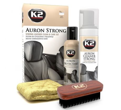 K2 AURON STRONG SET MATT efekt - súprava na čistenie kože