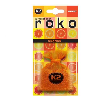 K2 ROKO 20g Orange - osviežovač vzduchu