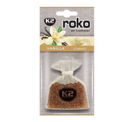 K2 ROKO 20g Vanilla - osviežovač vzduchu