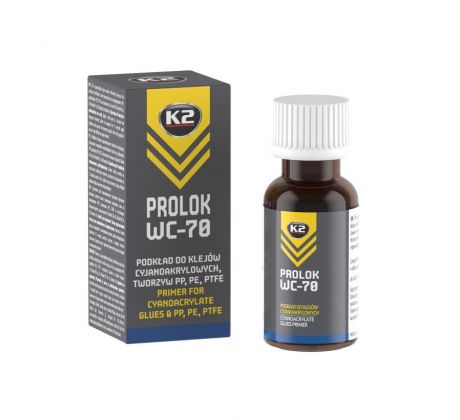 K2 PROLOK WC-70 20ml - Základný náter pre kyanoakrylátové lepidlá