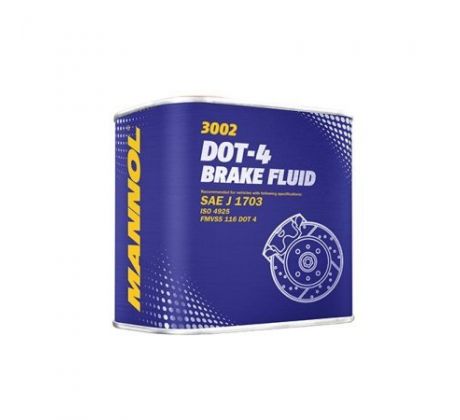 MANNOL 3002 DOT-4 BRAKE FLUID 500g - brzdová kvapalina