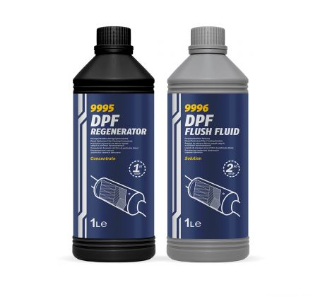 MANNOL 9995/9996 DPF REGENERATOR + FLUSH FLUID - 1+1L