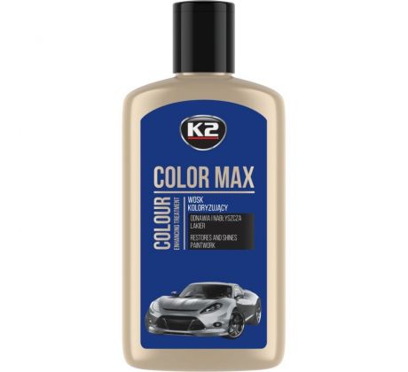 K2 COLOR MAX 250ml BLUE - vosk na lak